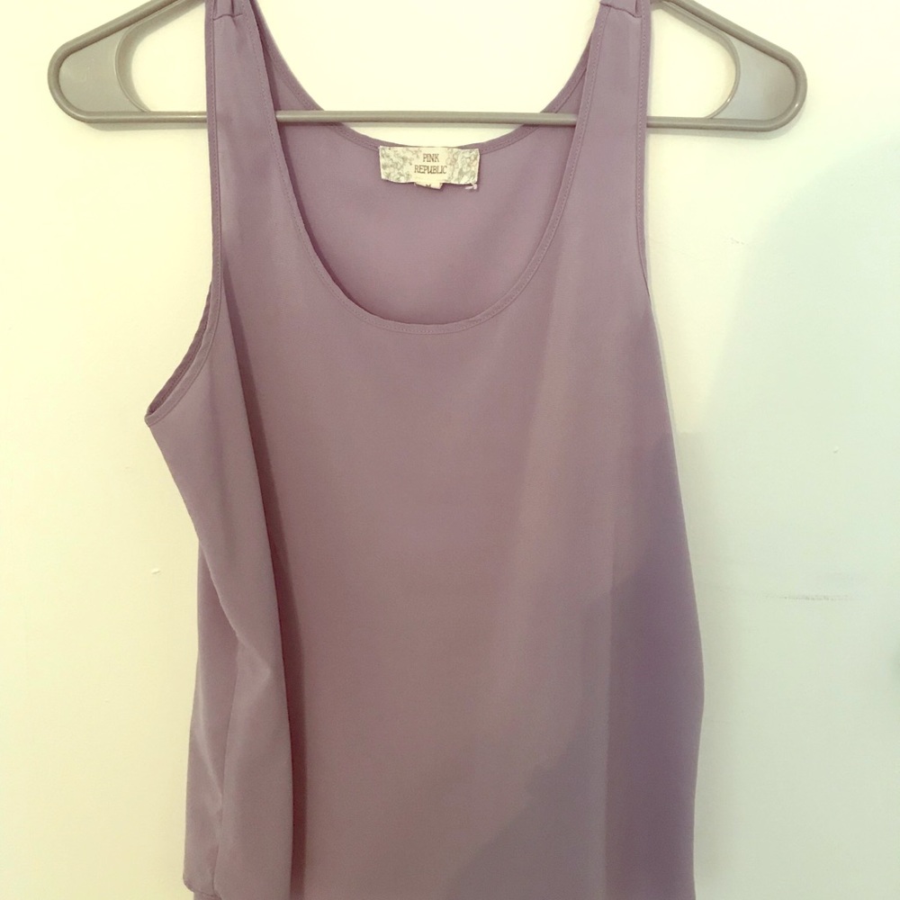 Pink Republic Lavender Tank Top